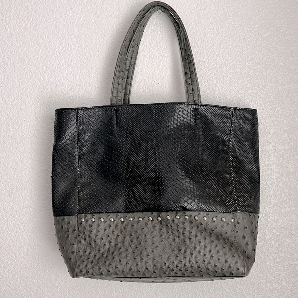 Big Buddah Faux Leather Tote